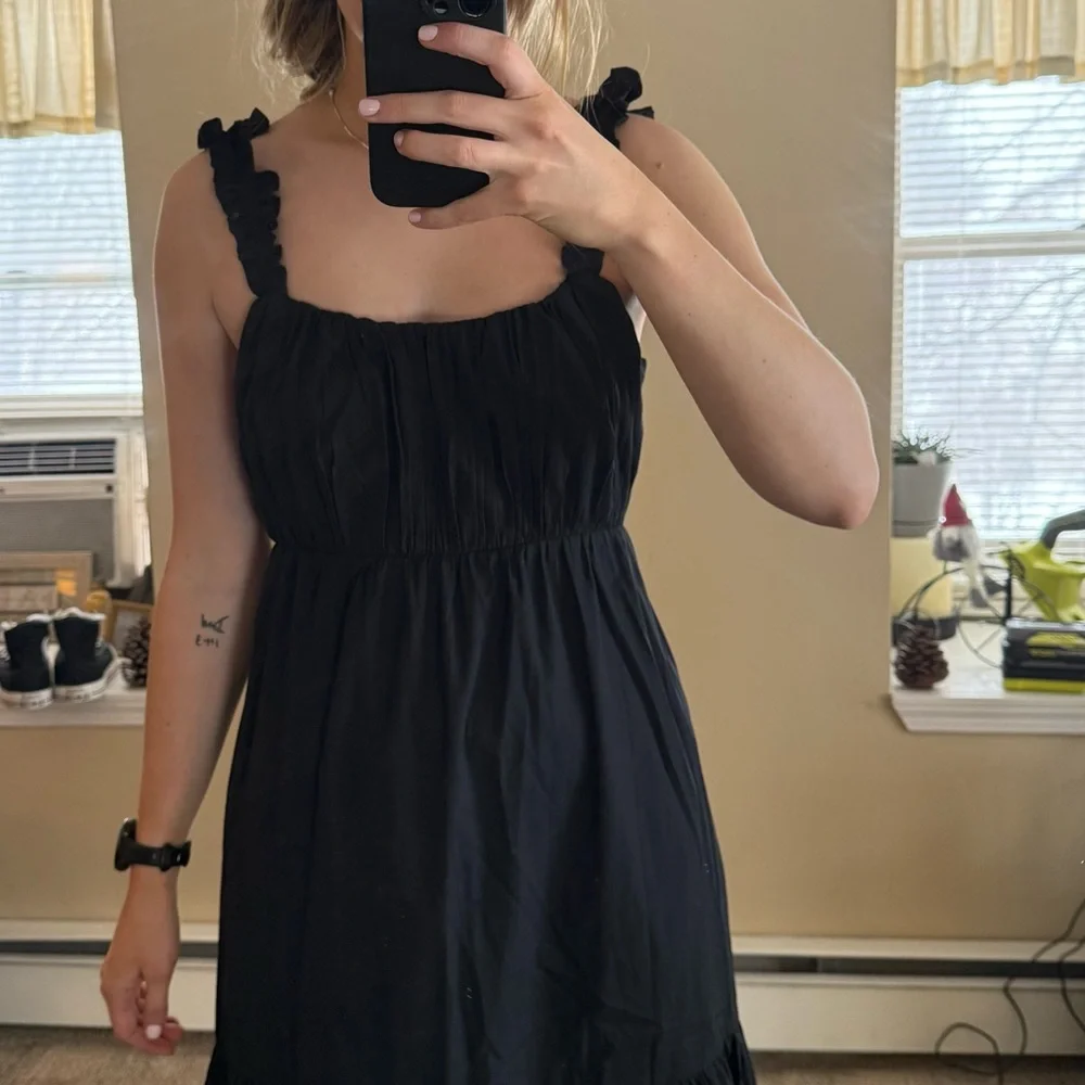 Abercrombie Black Maxi Dress